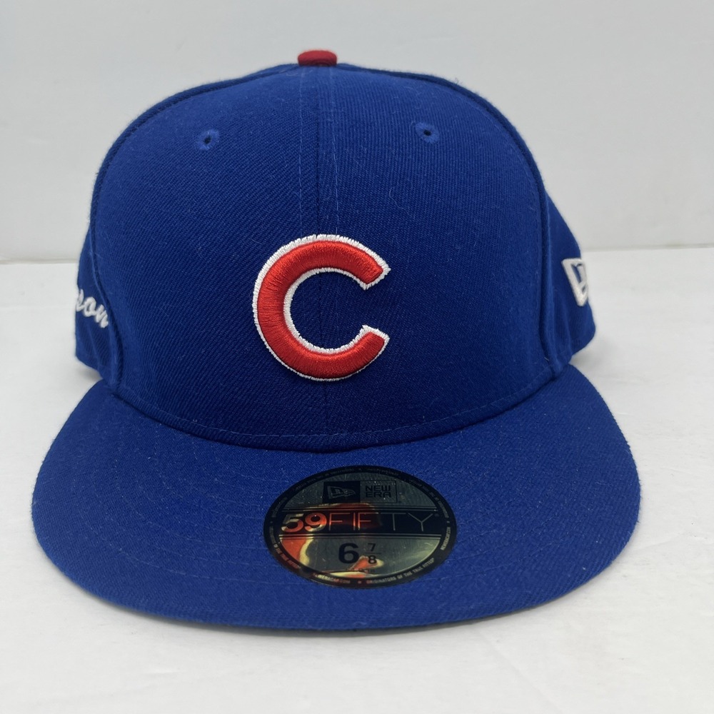 New Era 59FIFTY Chicago Cubs Authentic On-Field Fitted Hat Cap Size 6 7/8 Mason